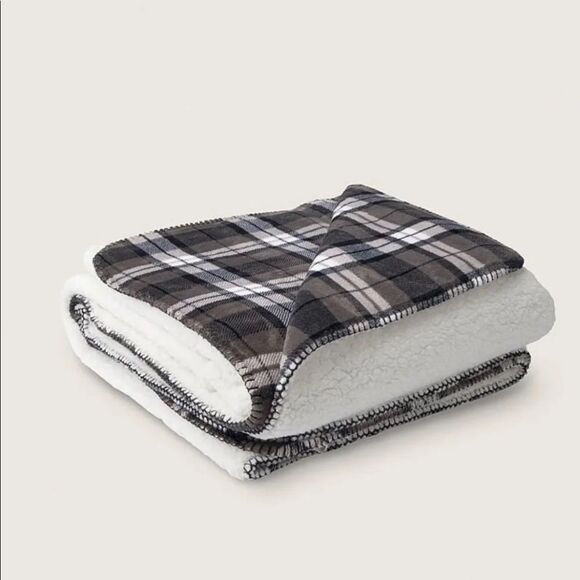 VICTORIA'S SECRET PINK SHERPA BLANKET60"…
